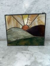 Sunset stained glass for sale  Longmont