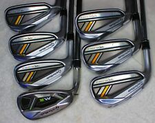 Used, LEFTY TaylorMade RBLADEZ Iron Set 4-PW + AW Steel Regular R Flex RocketBladez for sale  Shipping to South Africa