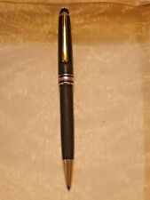MONT BLANC BLAC AND GOLD BALLPOINT PEN for sale  Shipping to South Africa