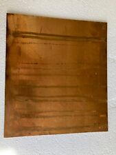 Solid copper sheets. for sale  Middleton