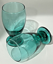 Vtg libbey teal for sale  Groveland