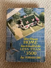 Livro vintage "Your Dream Home How To Build It For Less Than $3500". EUA  comprar usado  Enviando para Brazil