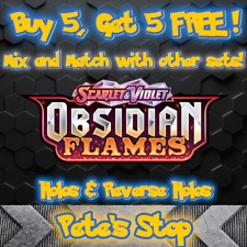 Pokemon Cards - Scarlet & Violet: Obsidian Flames - Holos & Reverse Holos for sale  Shipping to South Africa