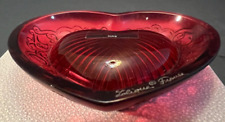 Lalique red heart for sale  Henderson