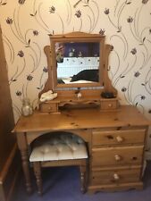 Pine dressing table for sale  HUNTINGDON