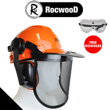 Chainsaw safety helmet for sale  WREXHAM