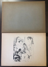 Pablo Picasso Stampa Serie 347 incisioni erotiche 29.3.68 VII Dim: 27,4x20,0 cm usato  Roma