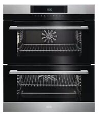 AEG DUK731110M Surround Cook Double Multifunction Stainless Steel Electric Oven, used for sale  Shipping to Ireland