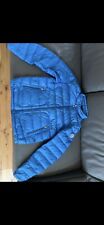 Moncler jacket blue for sale  CHIPPENHAM