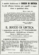 Pubbl. 1922 succo usato  Biella