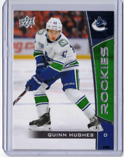 Used, QUINN HUGHES 19/20 Upper Deck UD Rookies Box Rookie Card #14 Vancouver Canucks for sale  Shipping to South Africa