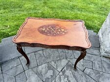 Vintage Mid Century Walnut Carved Coffee Table  L26xH18xW16.5” for sale  Shipping to South Africa