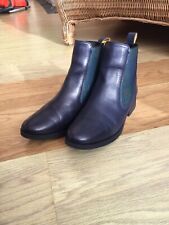 Joules navy leather for sale  Shipping to Ireland