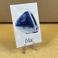 Folheto PERFEITO ESTADO Colorido Azul iMac da Apple Computer Store_22 anos de idade! Macintosh comprar usado  Enviando para Brazil