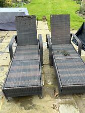 Pcs rattan sun for sale  BUSHEY