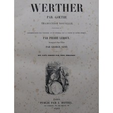 Usato, GOETHE Werther Tony Johannot 1845 usato  Spedire a Italy