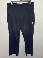 Avalanche Mens Black Workout Pants Stretch Drawstring Lined Track Gym XL VGCond for sale  Shipping to South Africa