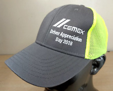 CEMEX DRIVER APPRECIATION ADJUSTABLE STRAPBACK TRUCKER/MESH HAT/CAP, GRAY/GREEN for sale  Shipping to South Africa