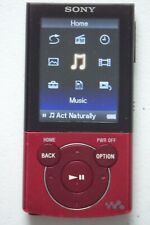 Sony Walkman NWZ-E344 (8GB) MP3 reproductor multimedia digital rojo. funciona muy bien segunda mano  Embacar hacia Argentina