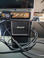 Usado, Amplificador portátil Marshall MS-2 micro mini clipe de guitarra amplificador alimentado por bateria comprar usado  Enviando para Brazil