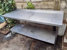 Stainless steel table for sale  LONDON