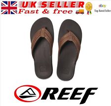 Used, Reef Mens Flip Flops Ortho-Bounce Coast Sandal-Brown   BNWT FREE CARRIAGE for sale  Shipping to South Africa