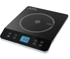 CRUX INDUCTION BURNER Electric Hot Plate, Single Burner LCD Programmable AutoOff for sale  Shipping to South Africa