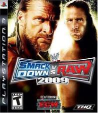 WWE Smackdown vs. Raw 2009 Playstation 3 jogo, estojo, manual (completo) comprar usado  Enviando para Brazil