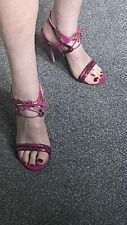 Strappy heels size for sale  HOLMFIRTH