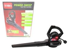 Toro 51585 Power Sweep Electric Leaf Blower, 7 Amp 2-Speed , Black , 160 mph, used for sale  Shipping to South Africa