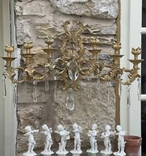 vintage candle chandelier for sale  LEEDS