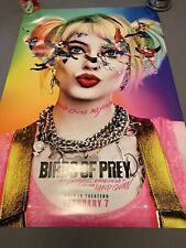 Birds of Prey 2020 DC Comics Double Sided Original Movie Poster 27" x 40" for sale  Shipping to South Africa