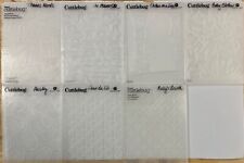 7 CUTTLEBUG EMBOSSING FOLDERS w/ FREE SHIPPING for sale  Shipping to South Africa