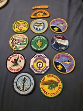 Used, 13 Vintage 1960's BSA Boy Scout Patches Plus others.  for sale  Shipping to South Africa