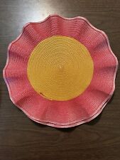 Round woven plate for sale  Grand Rapids