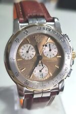 Mens MICHEL HERBELIN NEWPORT Bicolour Stainless Steel Quartz Chronograph 41mm for sale  Shipping to South Africa