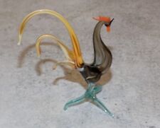 Blown glass rooster d'occasion  Expédié en Belgium