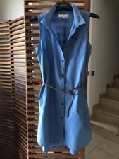 Robe bleu coton d'occasion  La Frette-sur-Seine