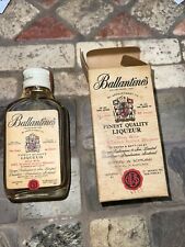 Garrafa de licor vintage Ballantines Scotch Whisky 1/10 pinta para American Airlines comprar usado  Enviando para Brazil