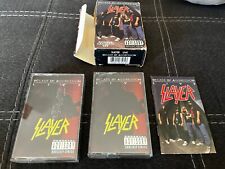 Slayer: Decade of Aggression Live - Conjunto de fita cassete dupla na caixa + livreto comprar usado  Enviando para Brazil