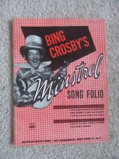 Bing crosb minstrel for sale  Bellingham