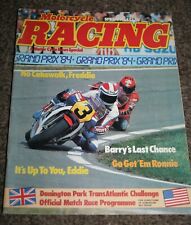 Motorcycle racing magazine for sale  ST. NEOTS