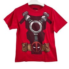 Camiseta oficial Marvel Comics adulto médio estilo fantasia Deadpool vermelha engraçada, usado comprar usado  Enviando para Brazil
