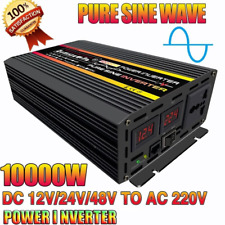 Inversor de energia onda senoidal pura 4000W 8000W DC 12V para AC 110V 120V USB comprar usado  Enviando para Brazil
