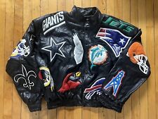Nfl leather jacket for sale  New Rochelle