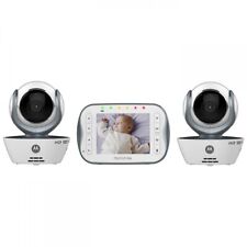 Motorola WiFi 2 way Baby Monitor 2 Camera, 3.5" screen, Remote Pan, Tilt, & Zoom for sale  Shipping to South Africa