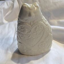 White ceramic cat for sale  Lakemont