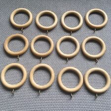 Wooden curtain rings for sale  NOTTINGHAM