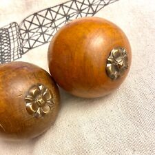Waxed wood balls d'occasion  Expédié en Belgium