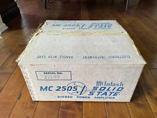 Rare mcintosh mc2505 for sale  Lumberton